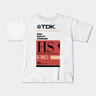 Retro VHS Tape Kids T-Shirt